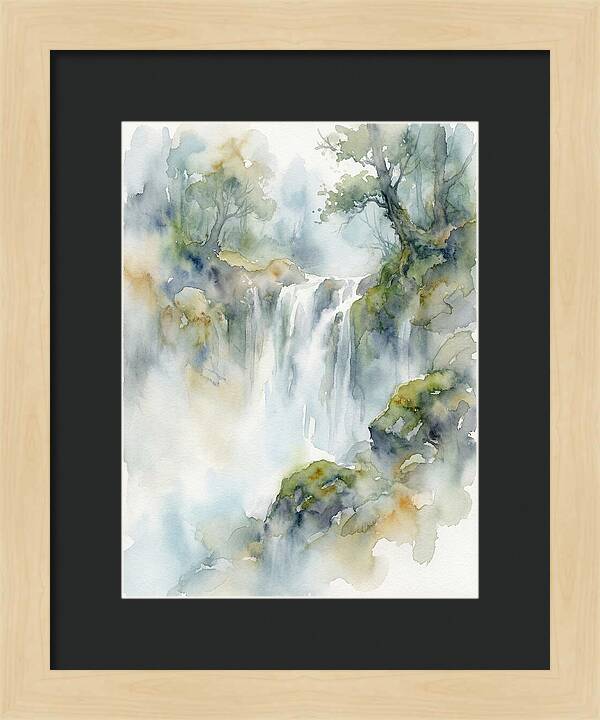 Serene Waterfall Bliss