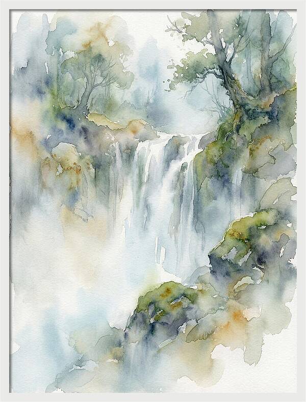 Serene Waterfall Bliss