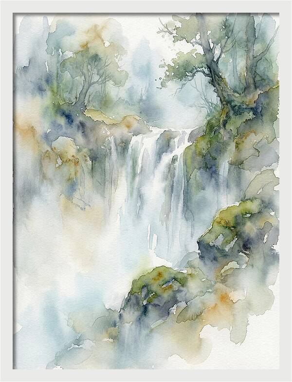 Serene Waterfall Bliss