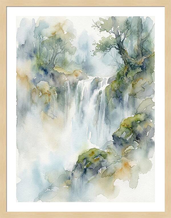 Serene Waterfall Bliss