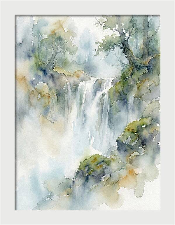 Serene Waterfall Bliss