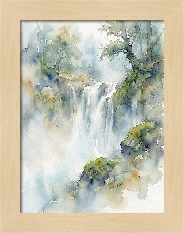 Serene Waterfall Bliss