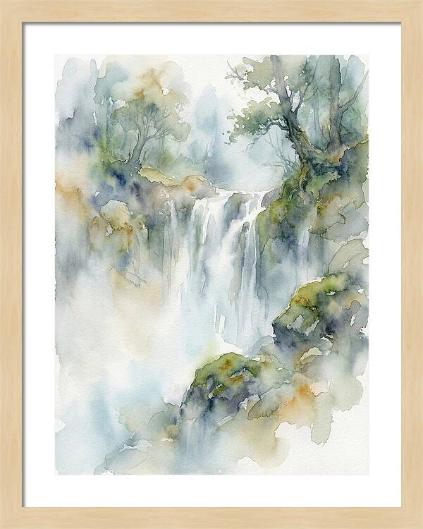 Serene Waterfall Bliss