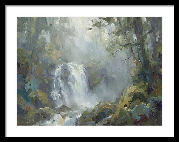 Serene Waterfall Serenity