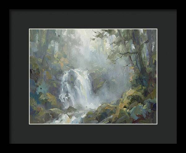 Serene Waterfall Serenity