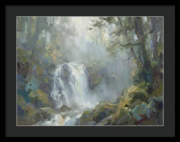 Serene Waterfall Serenity