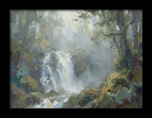 Serene Waterfall Serenity