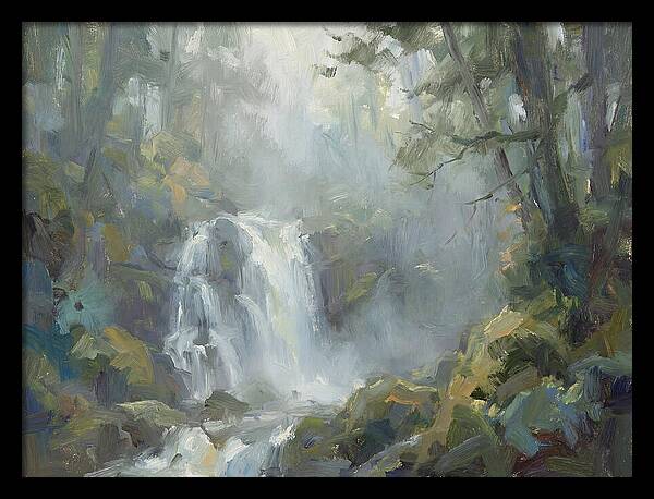 Serene Waterfall Serenity