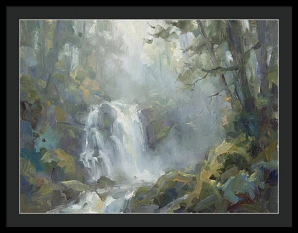 Serene Waterfall Serenity