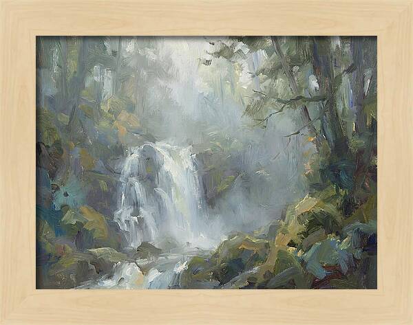 Serene Waterfall Serenity