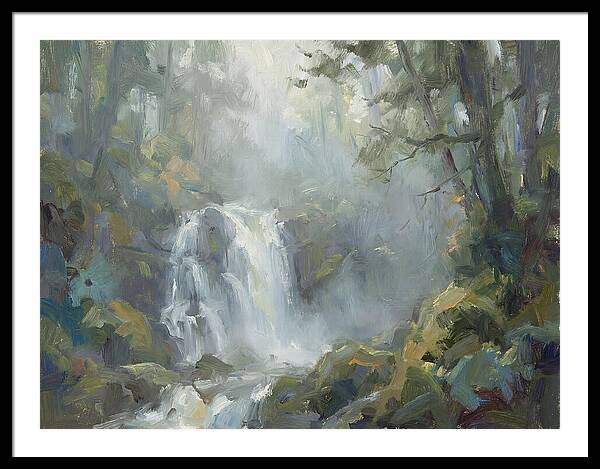 Serene Waterfall Serenity