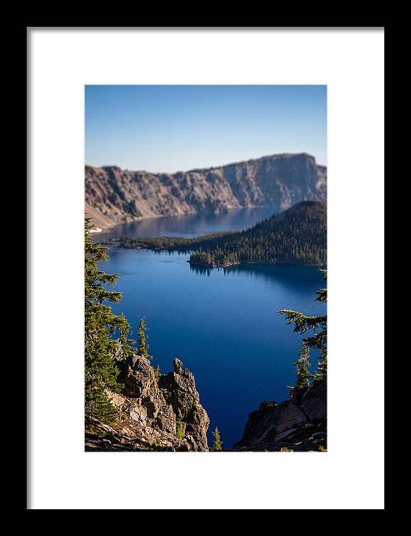 Serene Waters Of Crater Lake