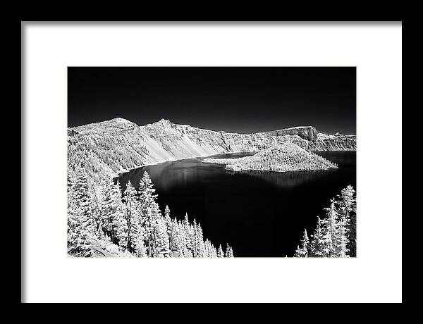 Serene Waters Of Crater Lake