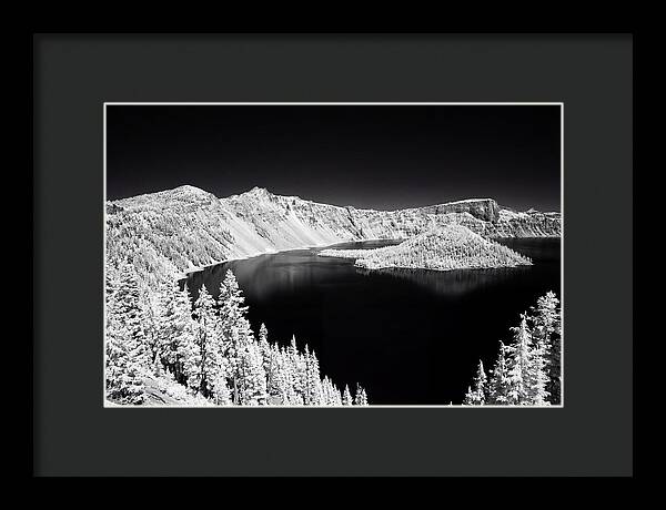 Serene Waters Of Crater Lake