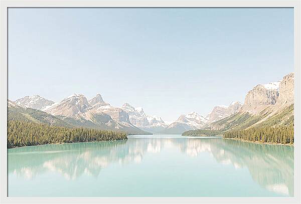 Serene Waters Of Moraine Lake