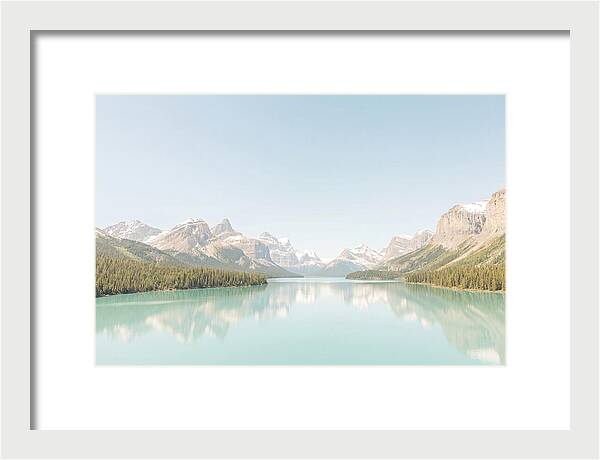 Serene Waters Of Moraine Lake