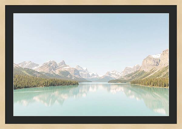 Serene Waters Of Moraine Lake