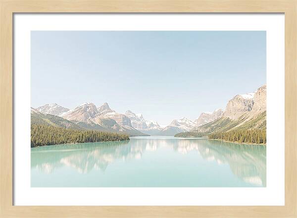 Serene Waters Of Moraine Lake