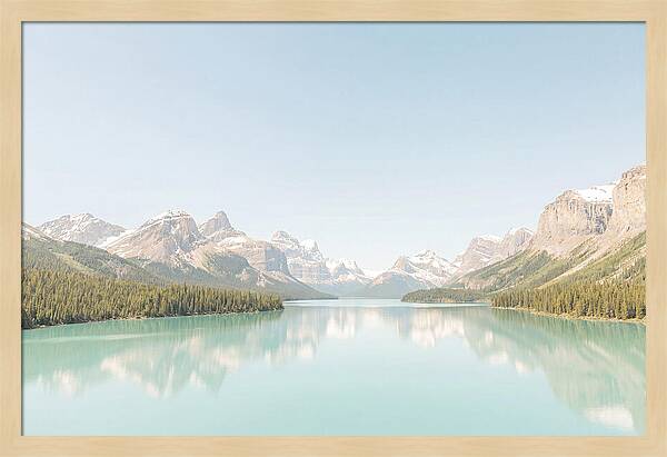 Serene Waters Of Moraine Lake