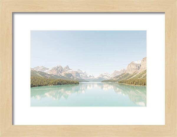 Serene Waters Of Moraine Lake
