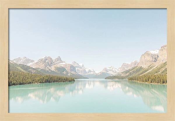 Serene Waters Of Moraine Lake