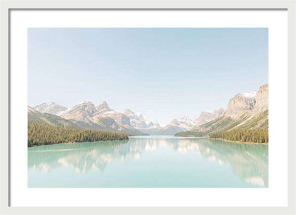 Serene Waters Of Moraine Lake