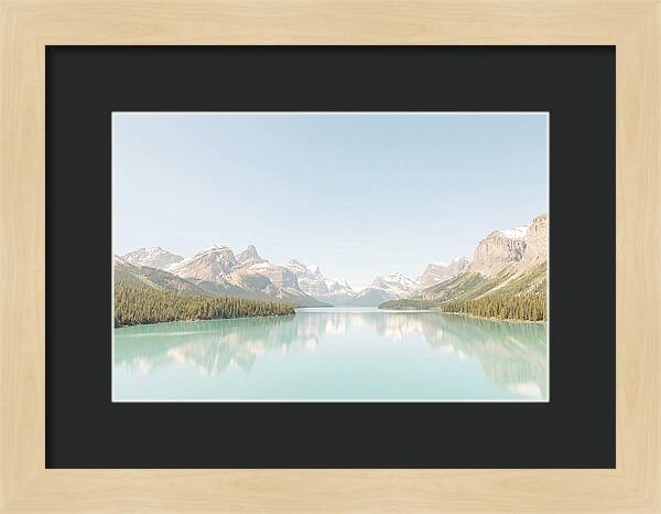 Serene Waters Of Moraine Lake