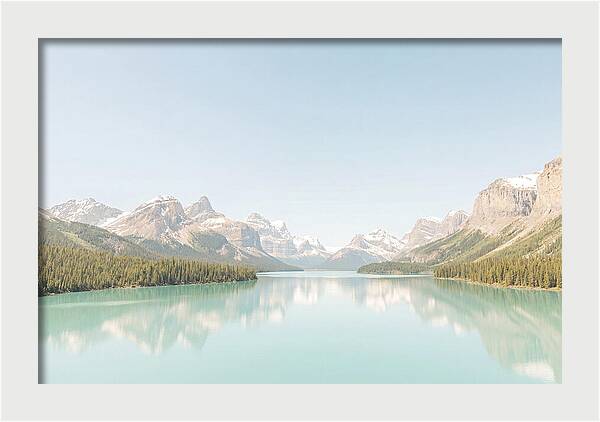 Serene Waters Of Moraine Lake