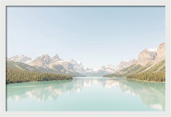 Serene Waters Of Moraine Lake