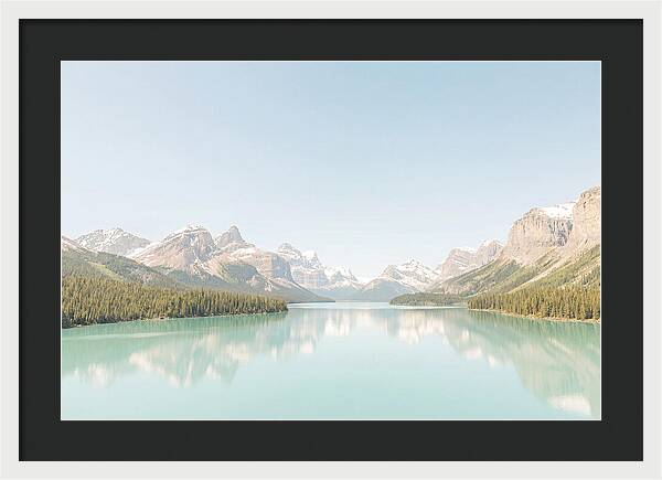 Serene Waters Of Moraine Lake