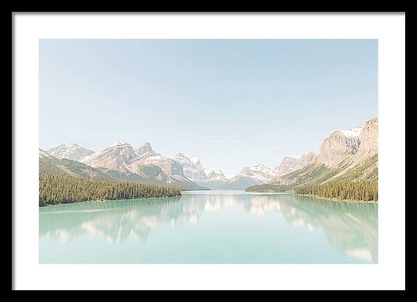 Serene Waters Of Moraine Lake