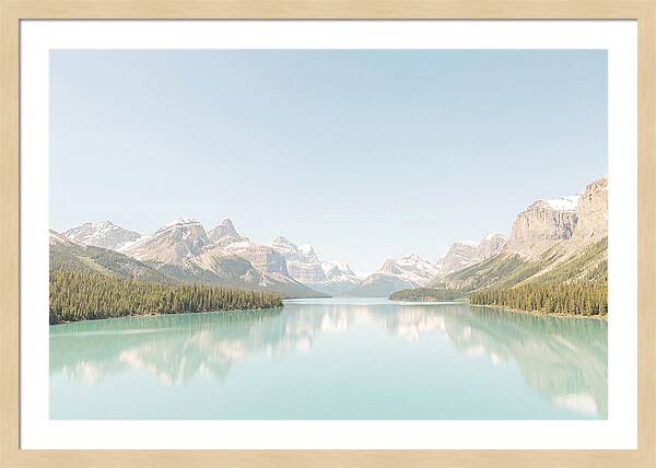 Serene Waters Of Moraine Lake