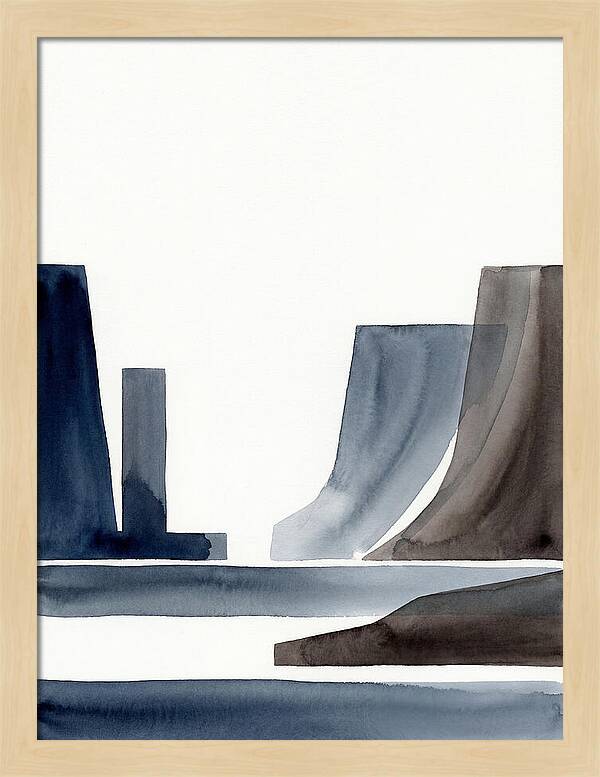 Serene Waters Of The Fjord
