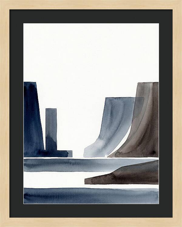 Serene Waters Of The Fjord