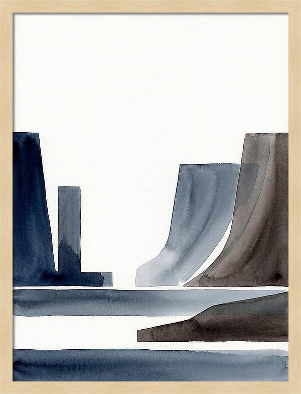 Serene Waters Of The Fjord