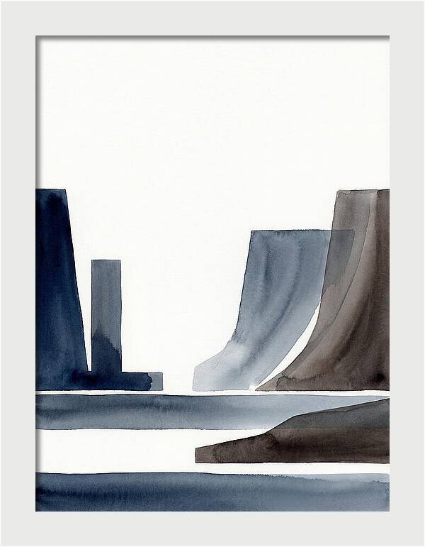 Serene Waters Of The Fjord
