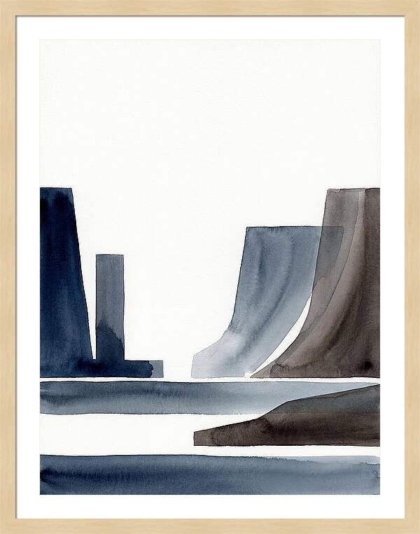 Serene Waters Of The Fjord