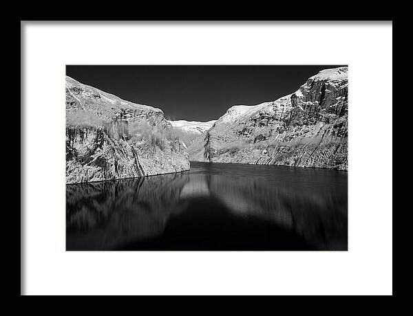 Serene Waters Of The Fjord