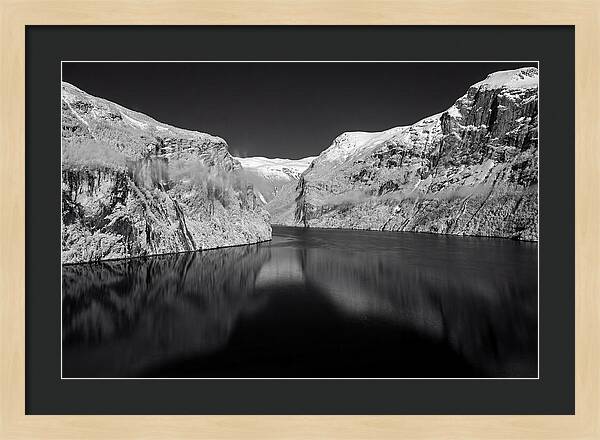 Serene Waters Of The Fjord