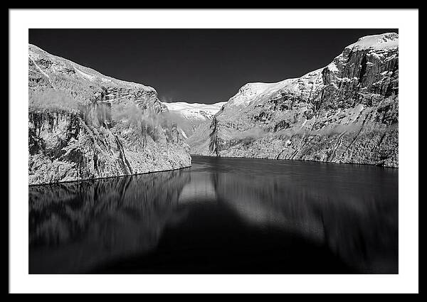 Serene Waters Of The Fjord