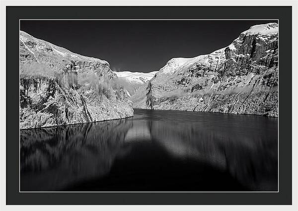 Serene Waters Of The Fjord