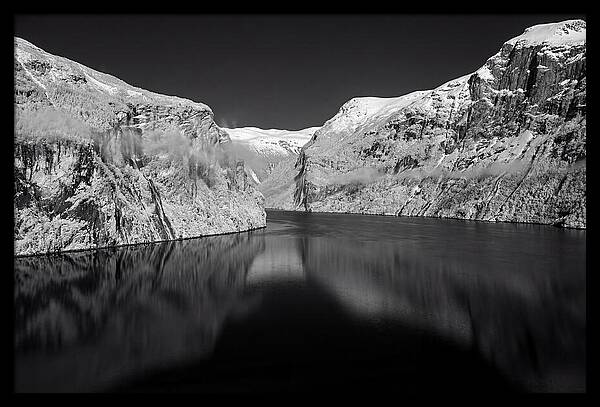 Serene Waters Of The Fjord
