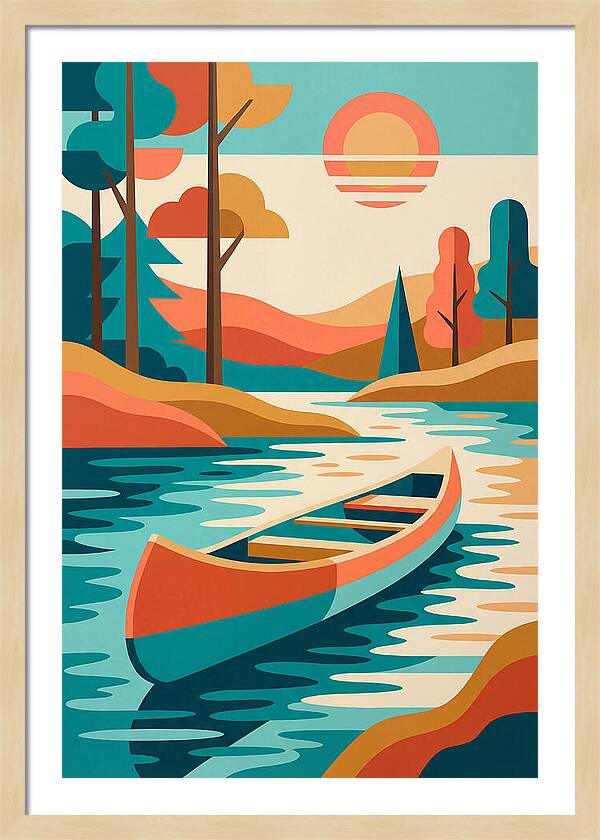 Serene Waterscape Harmony