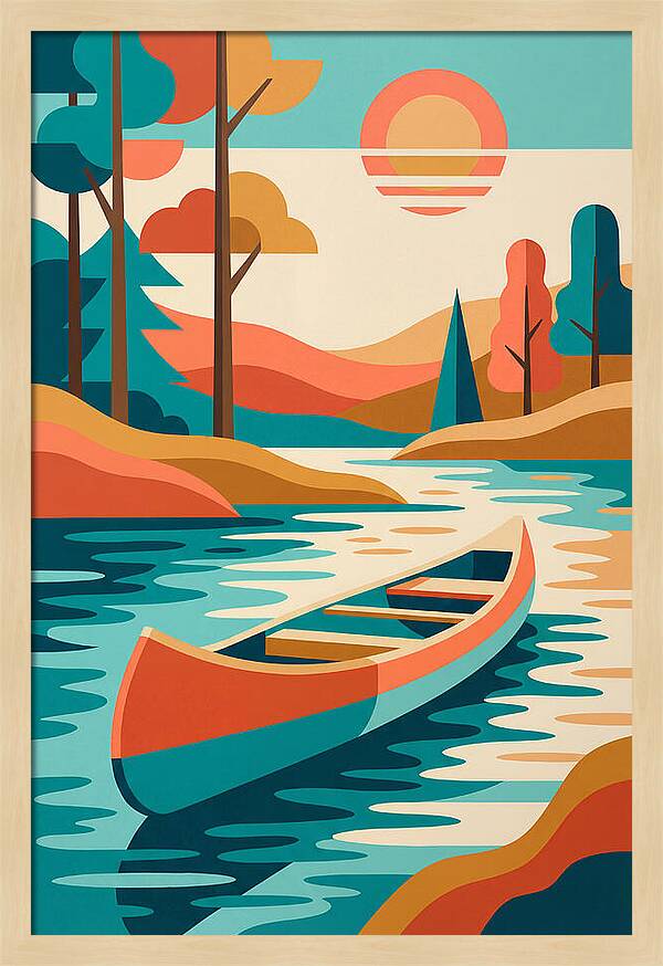 Serene Waterscape Harmony