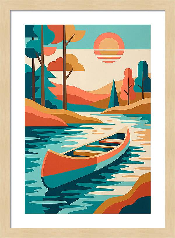 Serene Waterscape Harmony
