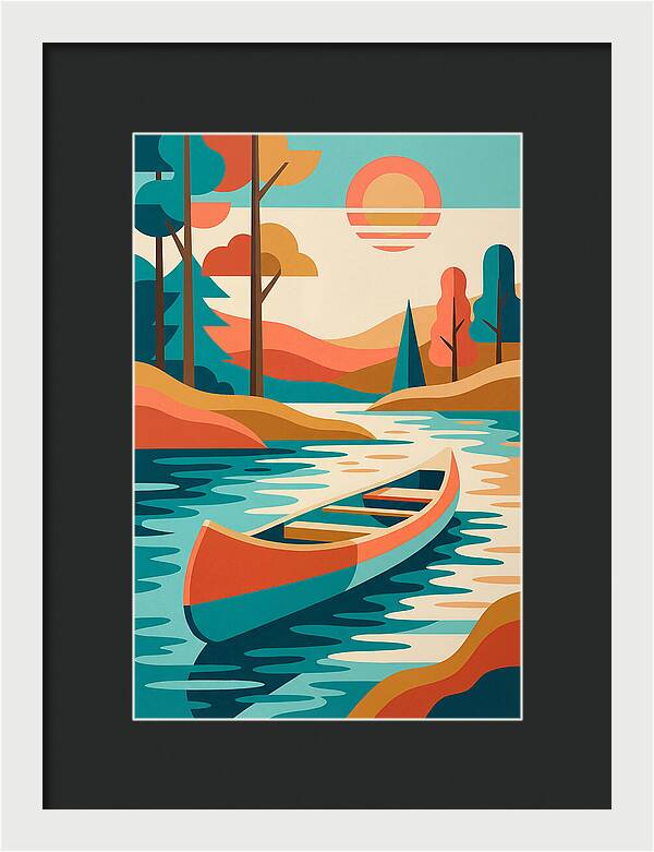 Serene Waterscape Harmony