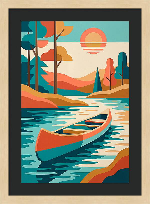 Serene Waterscape Harmony