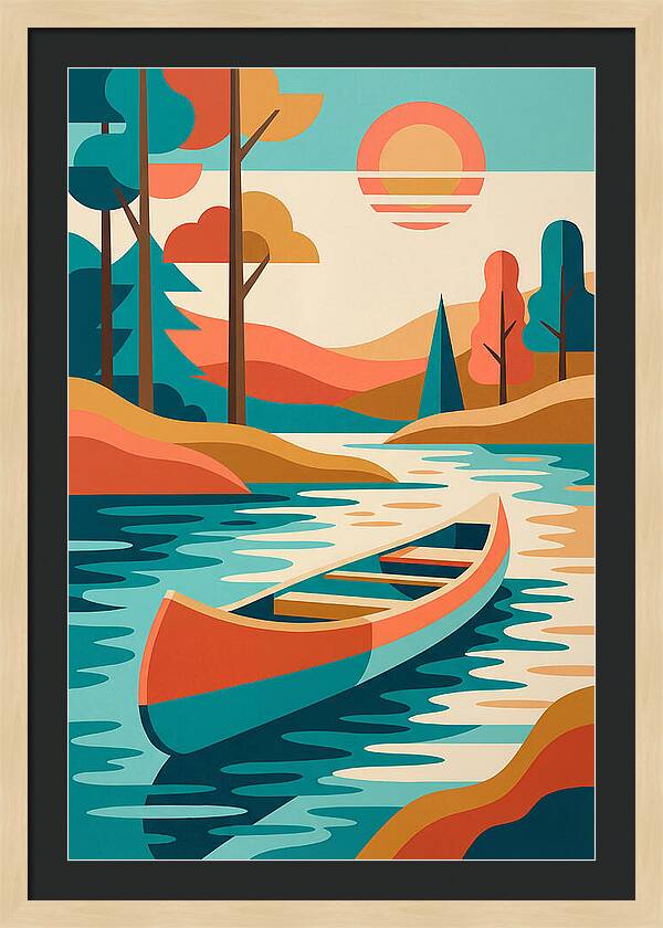 Serene Waterscape Harmony