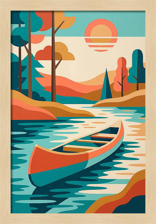 Serene Waterscape Harmony