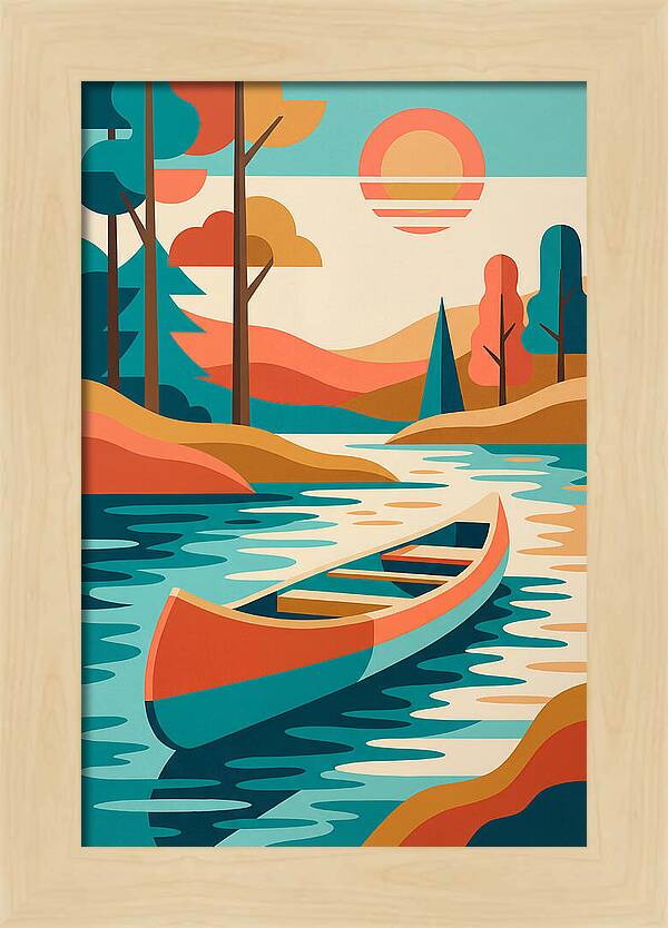 Serene Waterscape Harmony